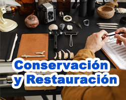 4º - Restauración de Cerámica, Vidrios, Pétreos